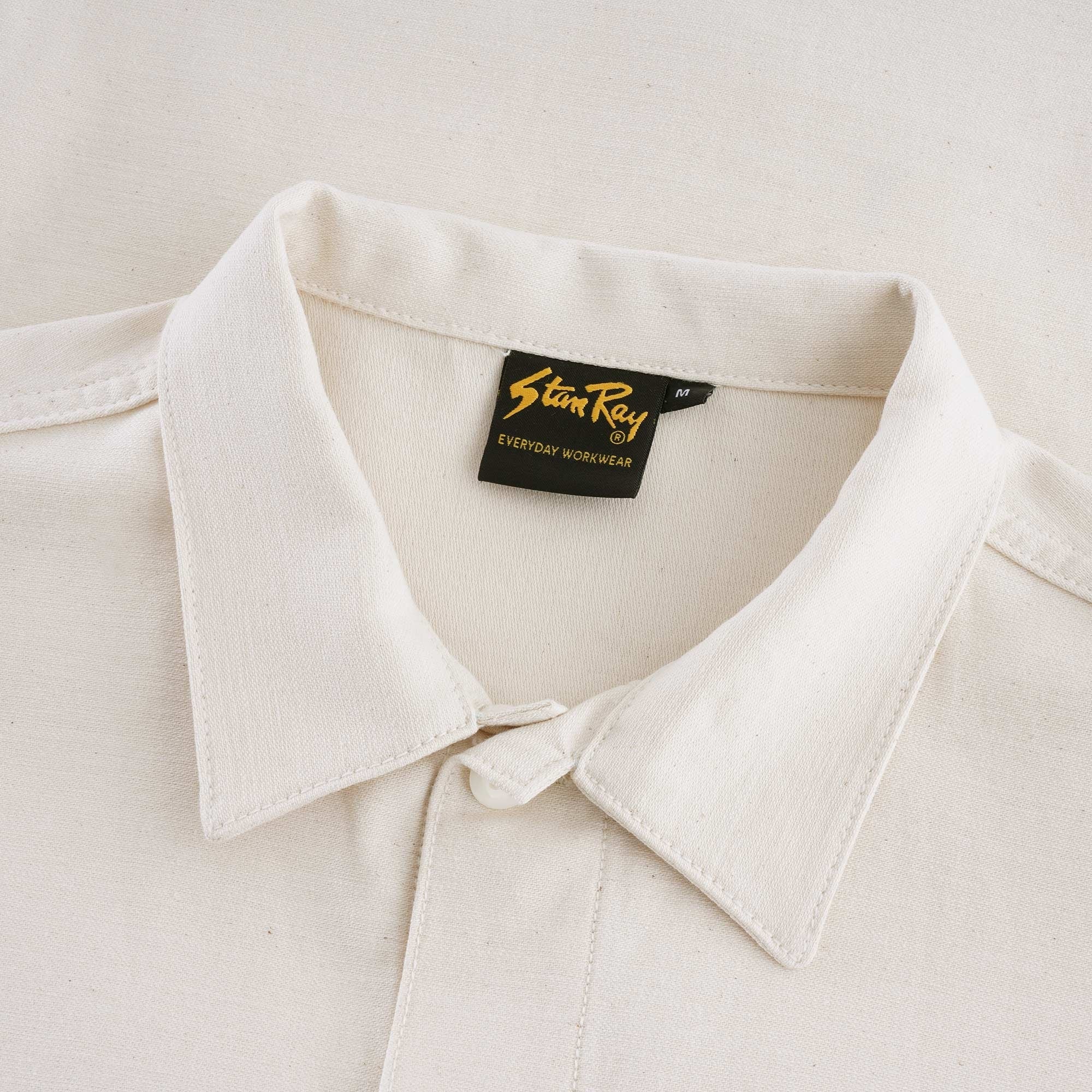 CPO Shirt Cotton Sateen - Natural