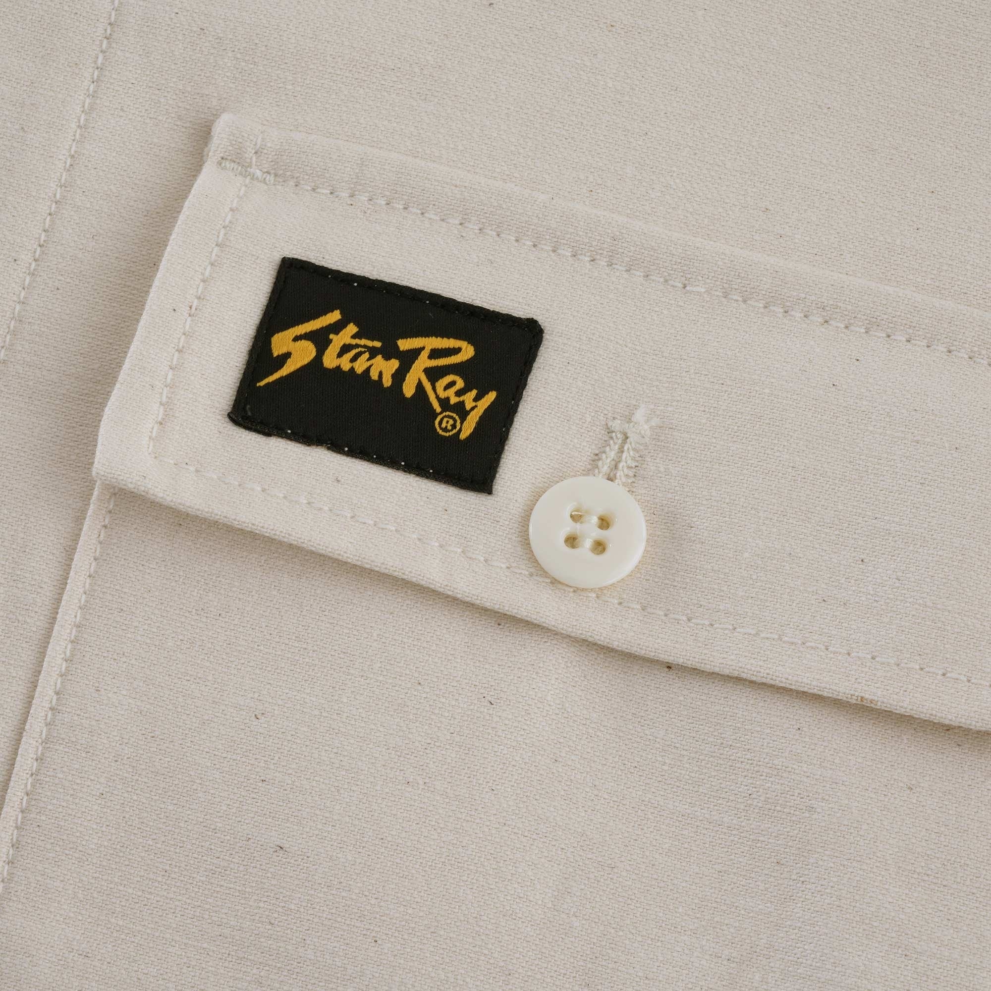 CPO Shirt Cotton Sateen - Natural