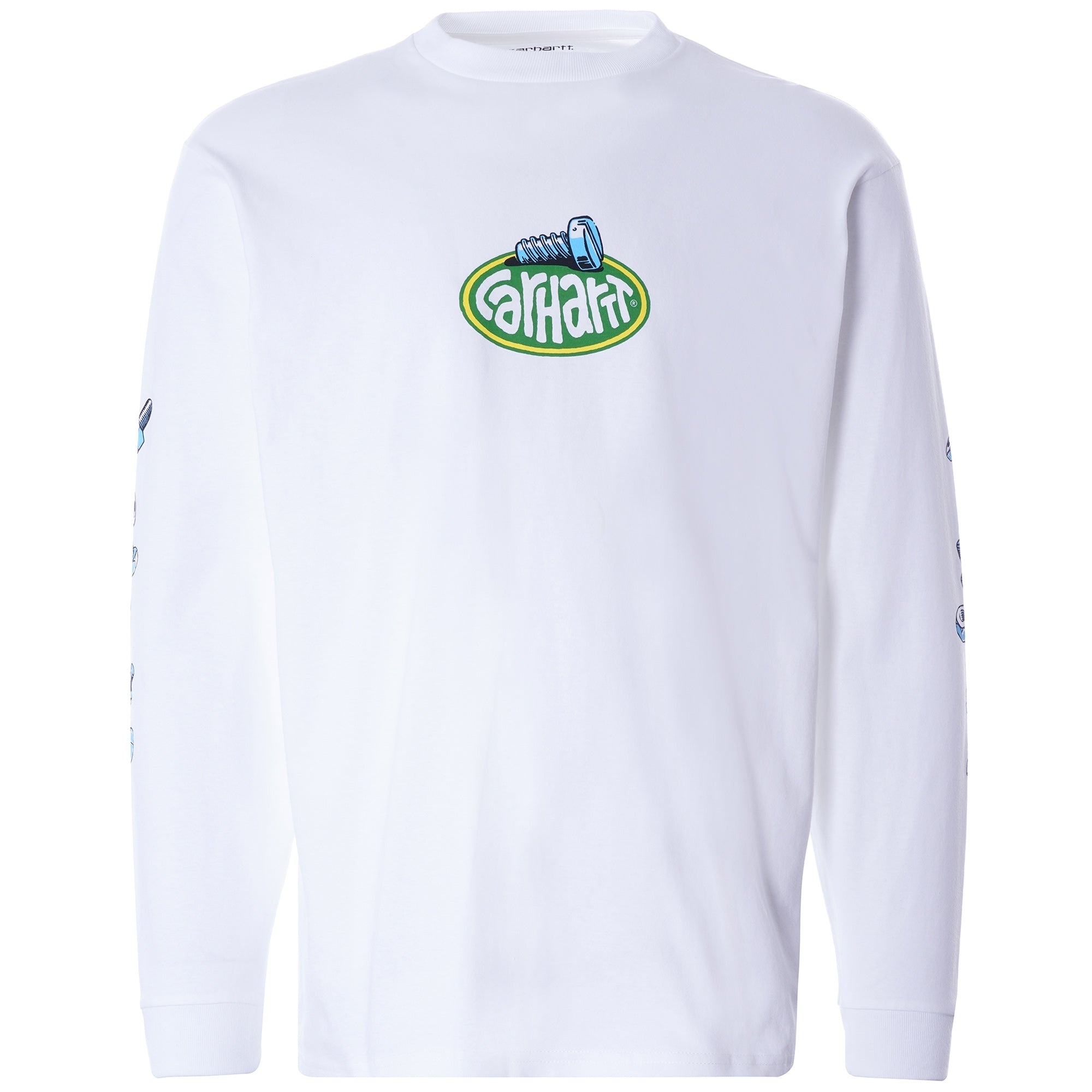 L/S Screw T-Shirt - White