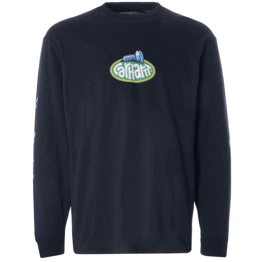 L/S Screw T-Shirt - Black