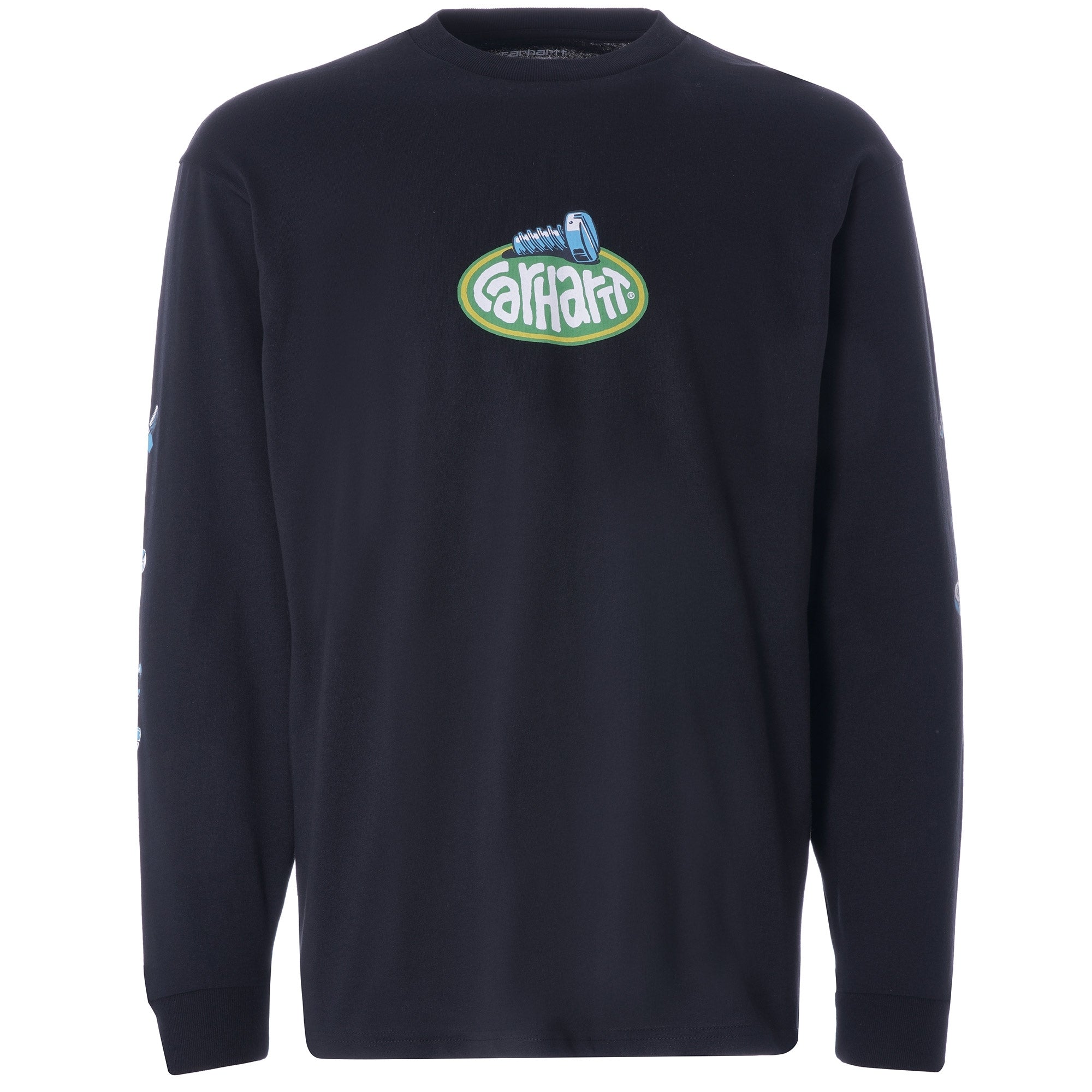 L/S Screw T-Shirt - Black