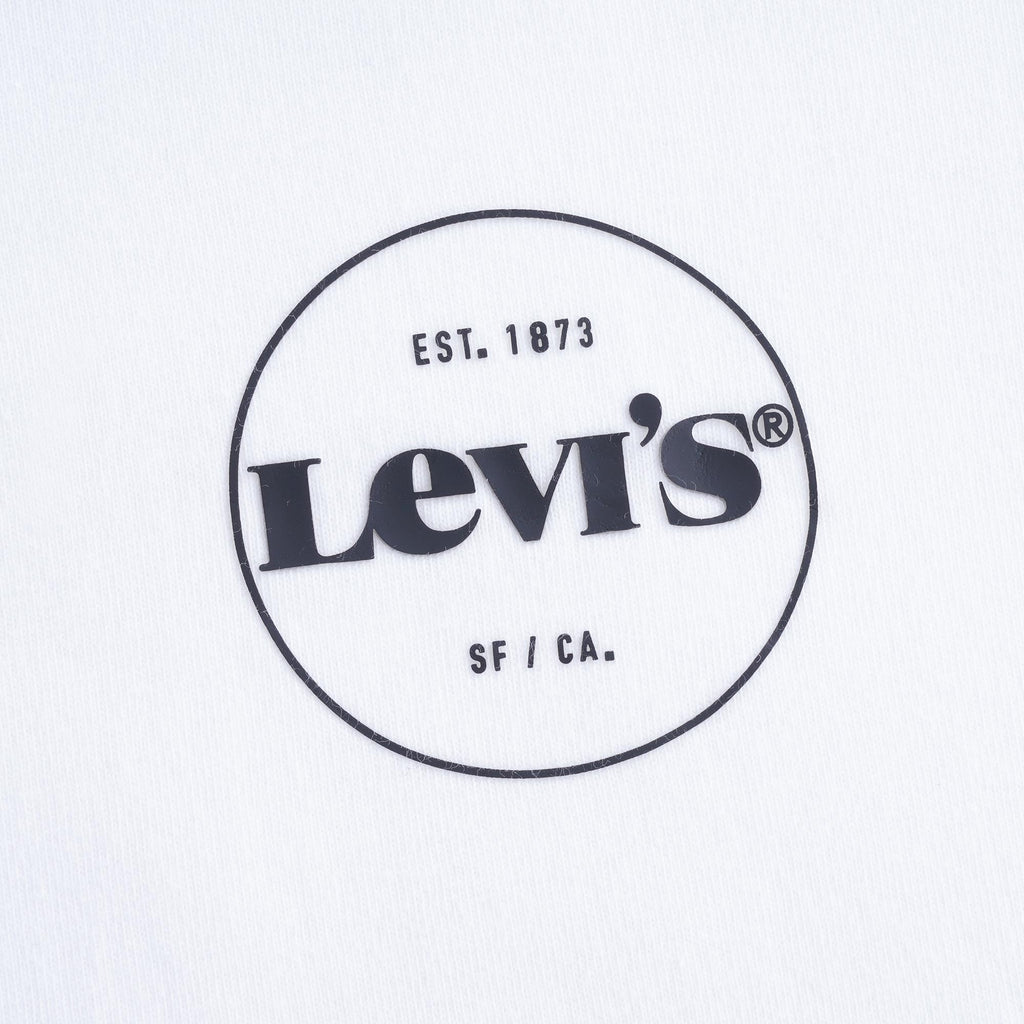 Logo Relaxed Fit Tee - White