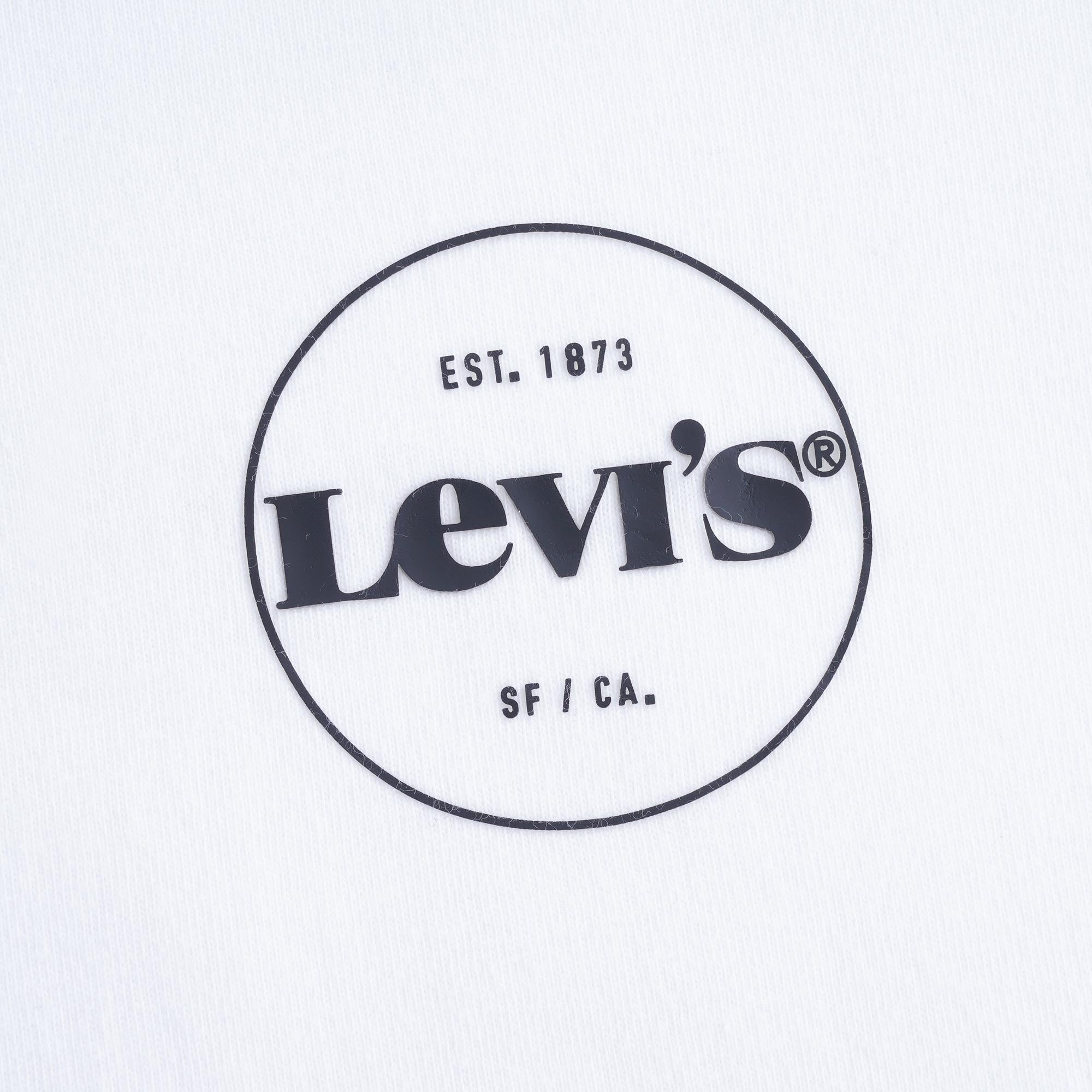 Logo Relaxed Fit Tee - White