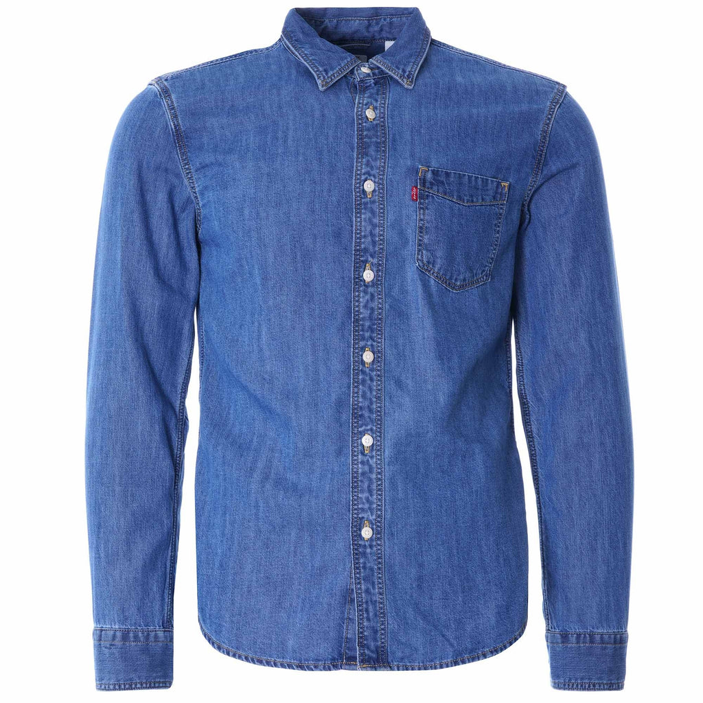 Sunset Slim Fit Shirt - Denim