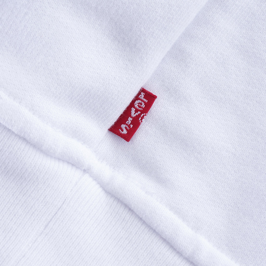 Relaxed Graphic Hoodie - White