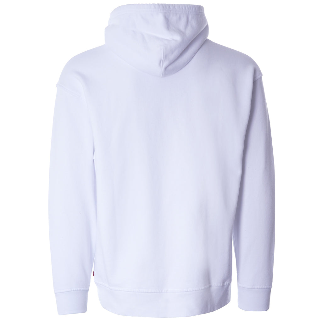 Relaxed Graphic Hoodie - White