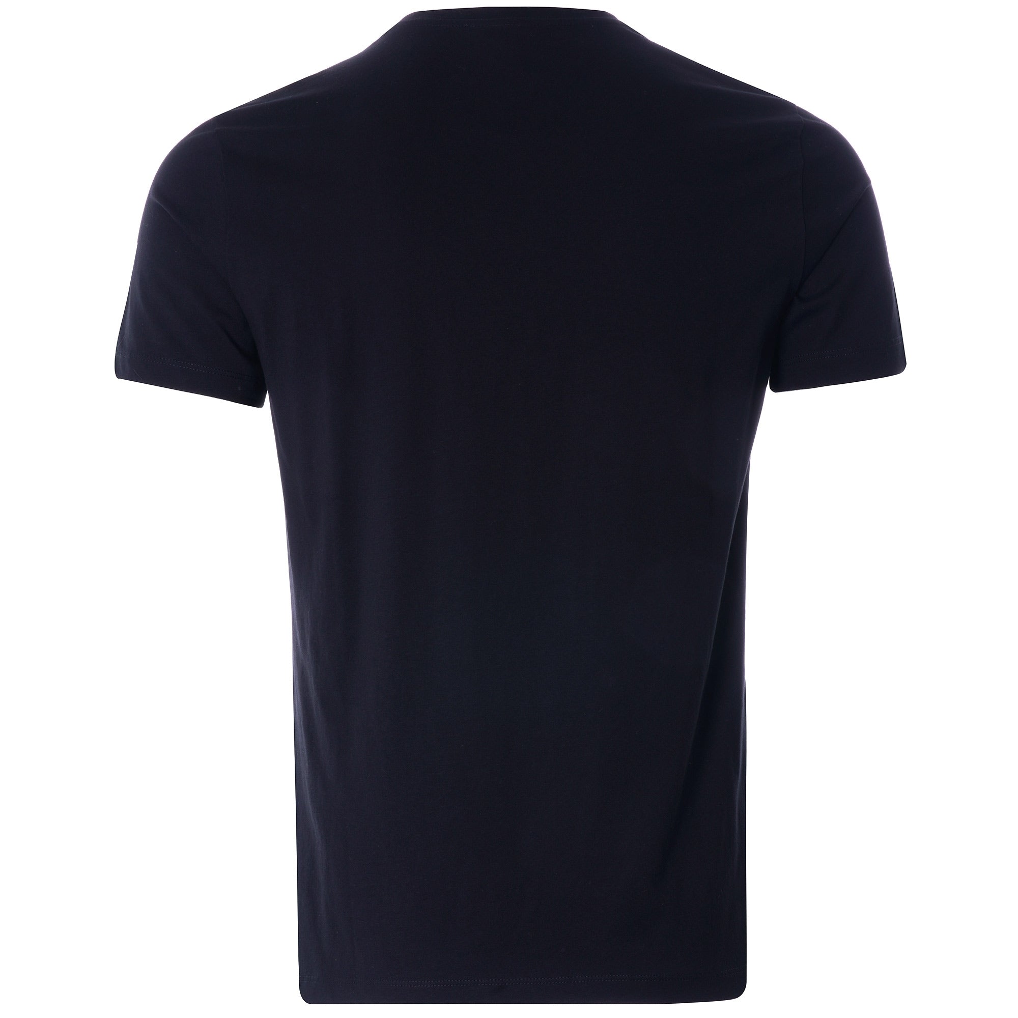 Bull Print Tattoo Style Jersey T Shirt - Nero/Toro