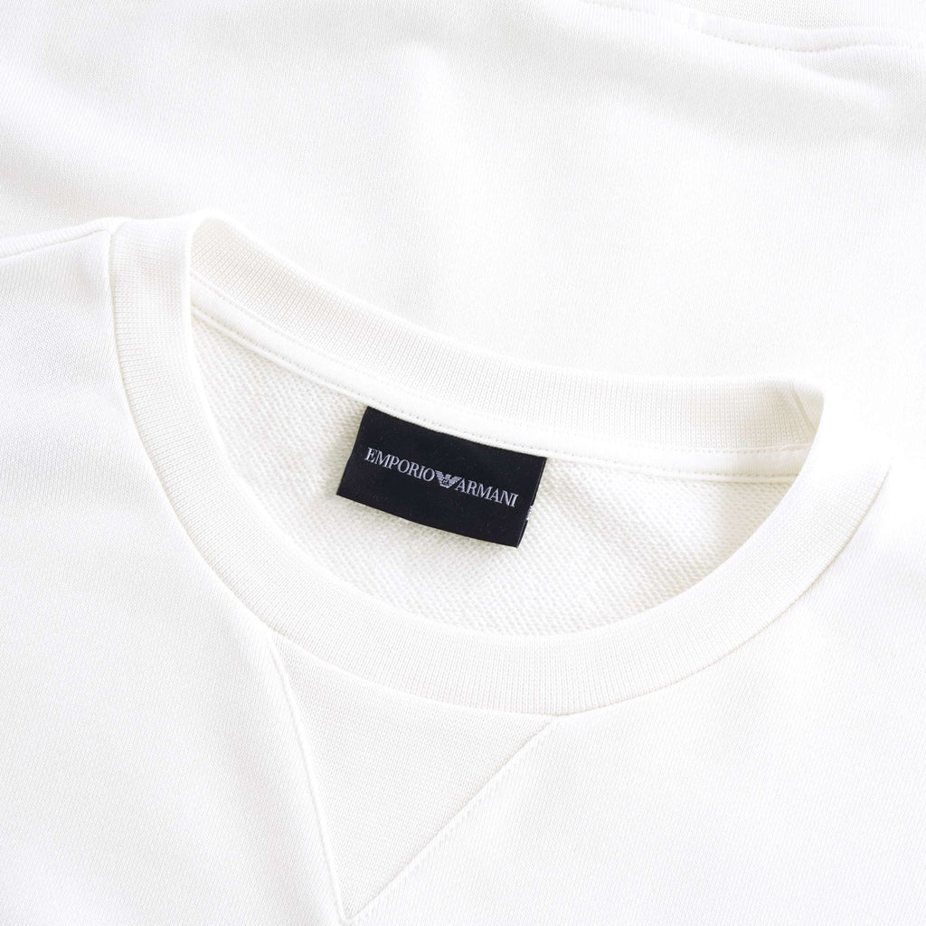 Dashed Eagle Sweatshirt - Bianco