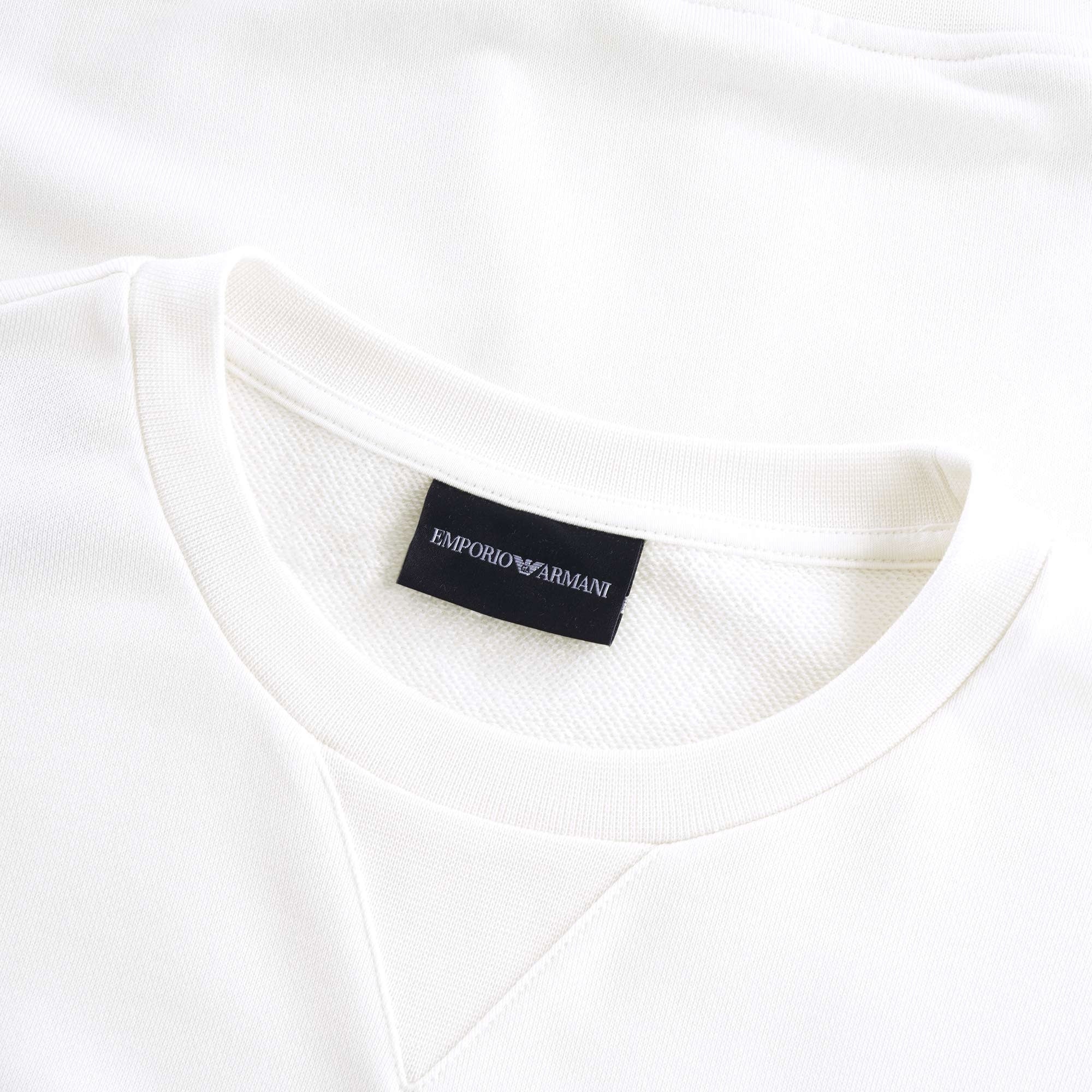 Dashed Eagle Sweatshirt - Bianco