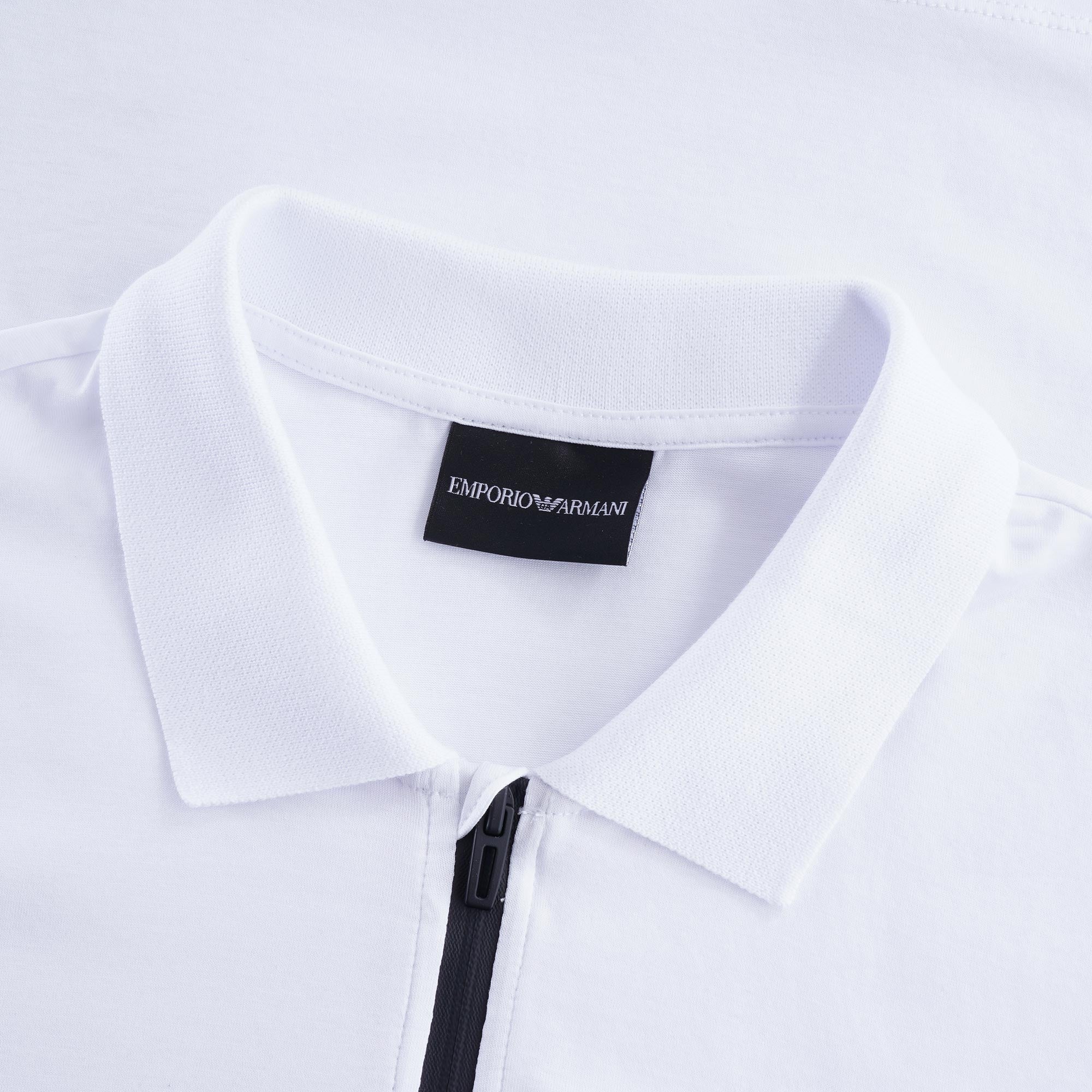 Travel Essentials Tencel Blend Polo Shirt - Bianco