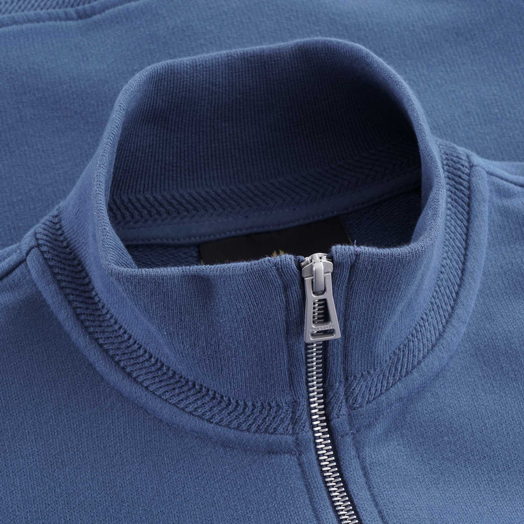 Zip Through Sweatshirt - Racing Blue