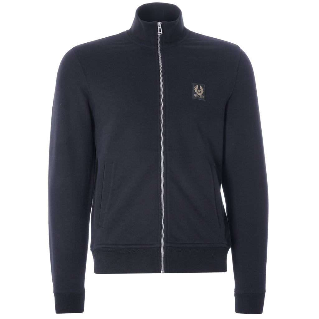 Zip Through Sweatshirt - Black
