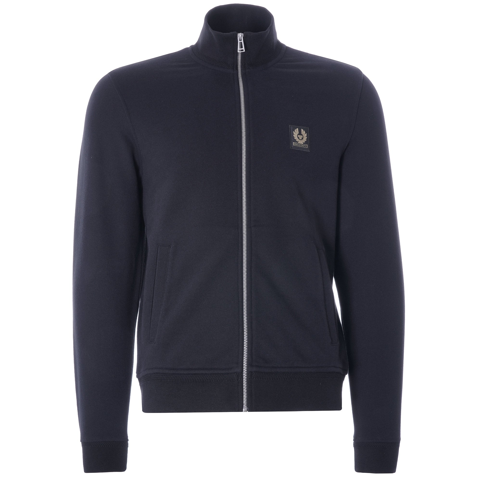 Zip Through Sweatshirt - Black