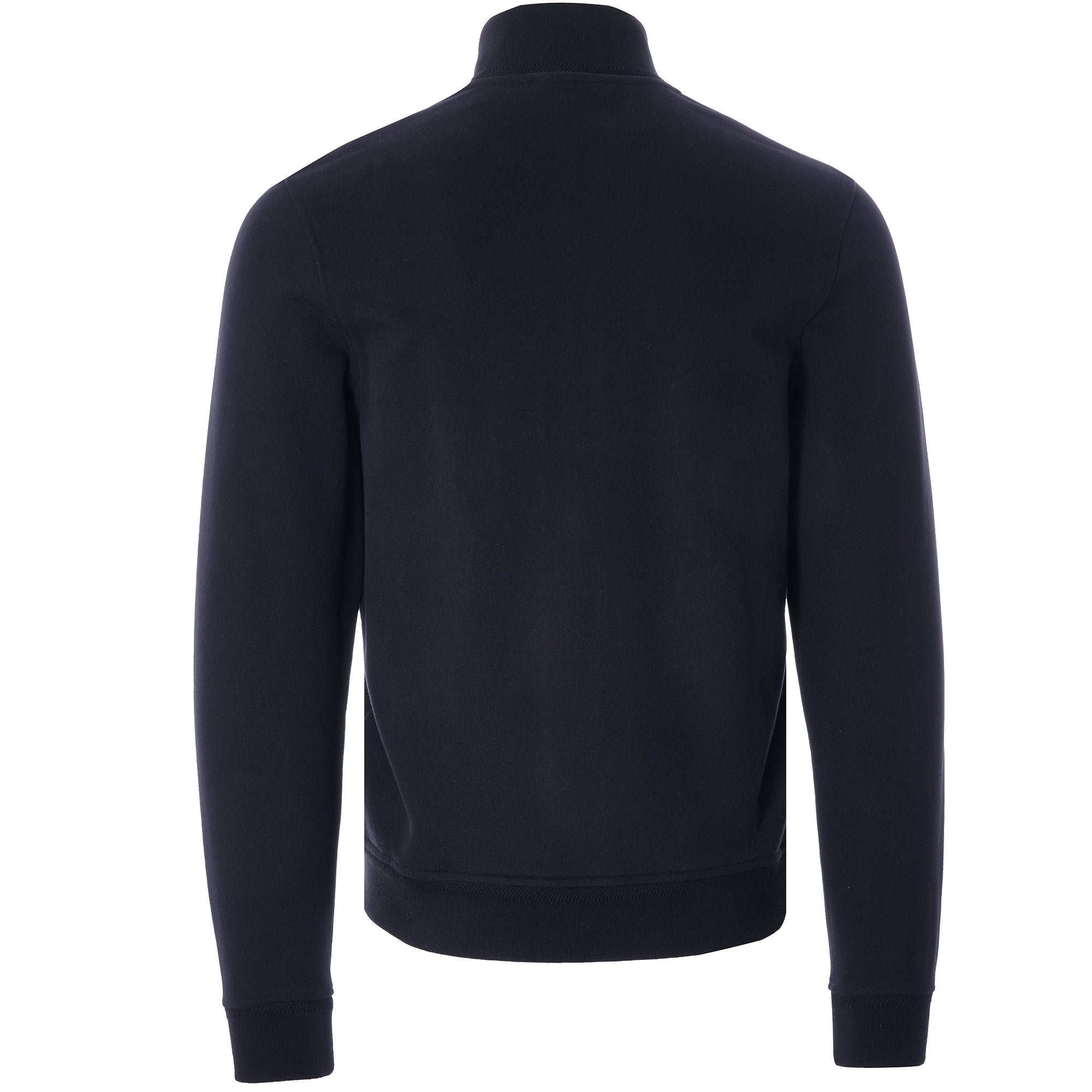 Zip Through Sweatshirt - Black