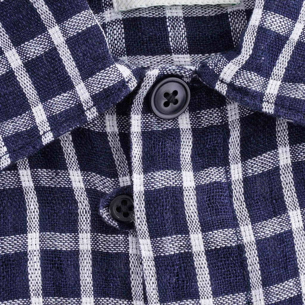 Hawaiian Short Sleeve Shirt Pertersham - Navy