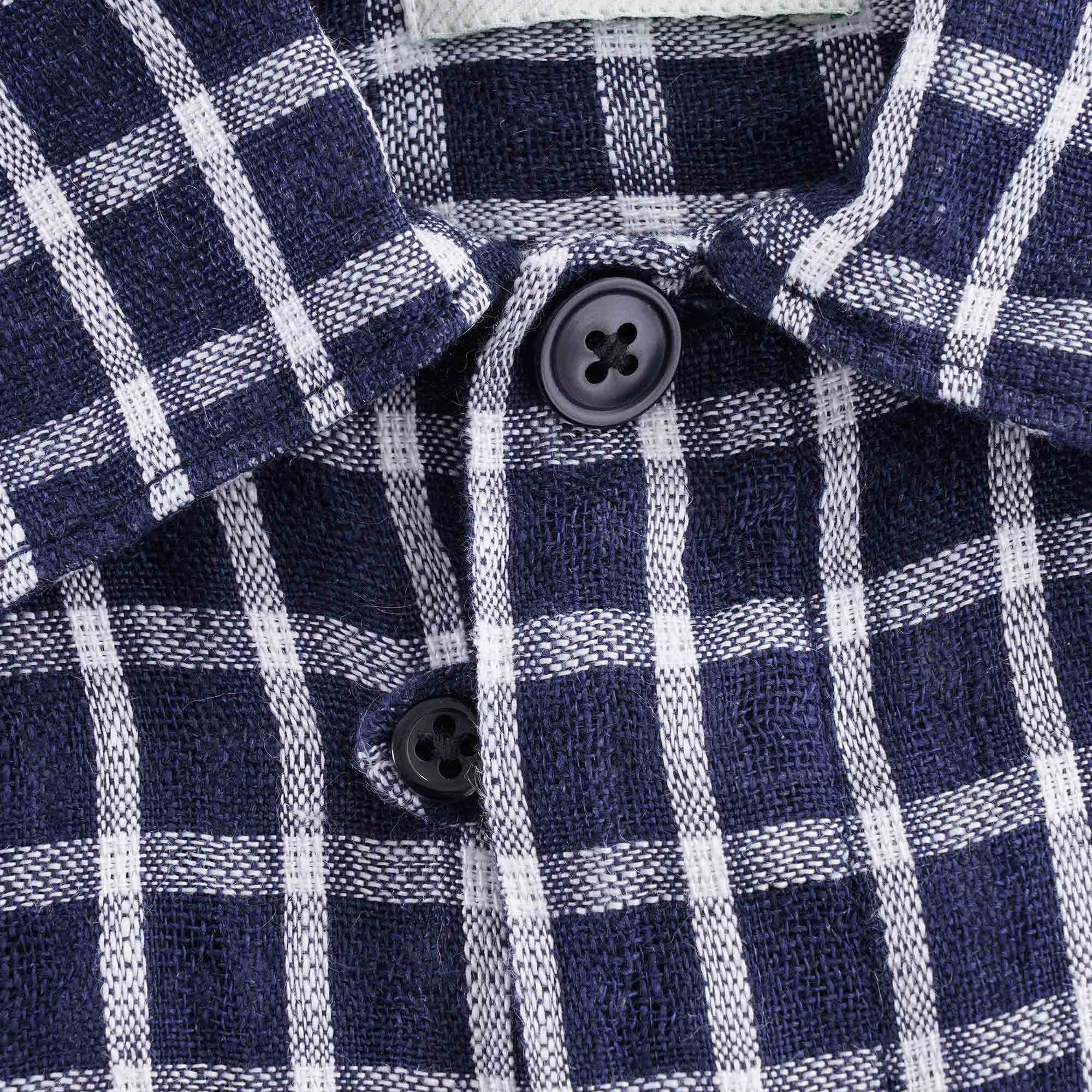 Hawaiian Short Sleeve Shirt Pertersham - Navy