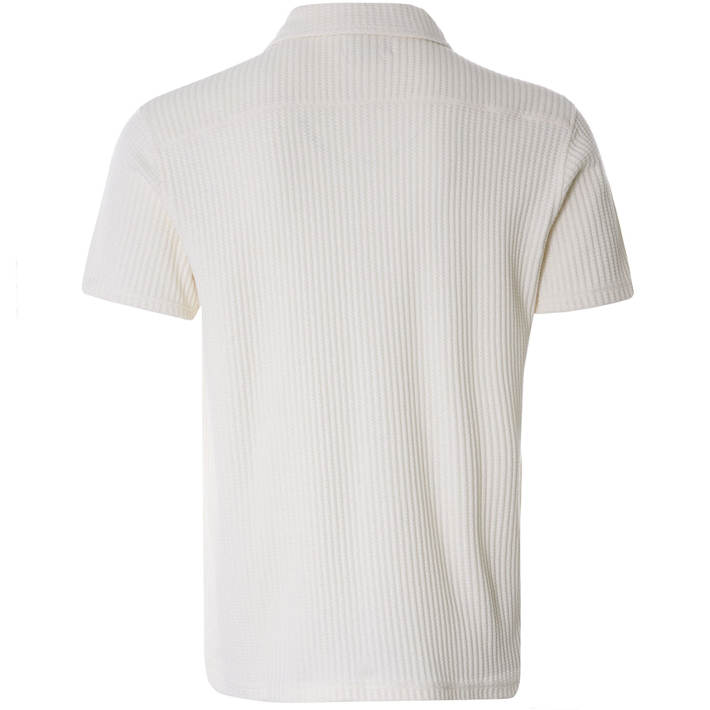 Hawaiian Jersey Short Sleeve Shirt Pavis - Sky Blue