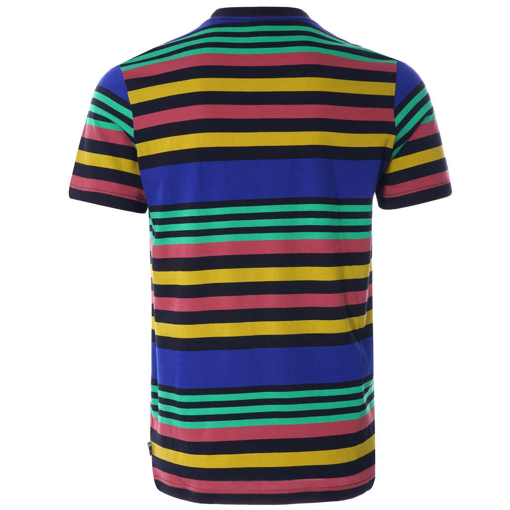 Multi-Stripe Cotton T-Shirt - Multi