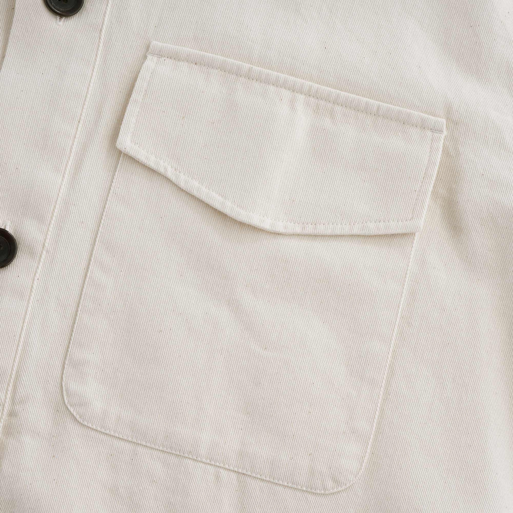 Dock Popover Short Sleeve Shirt Forte - Ecru