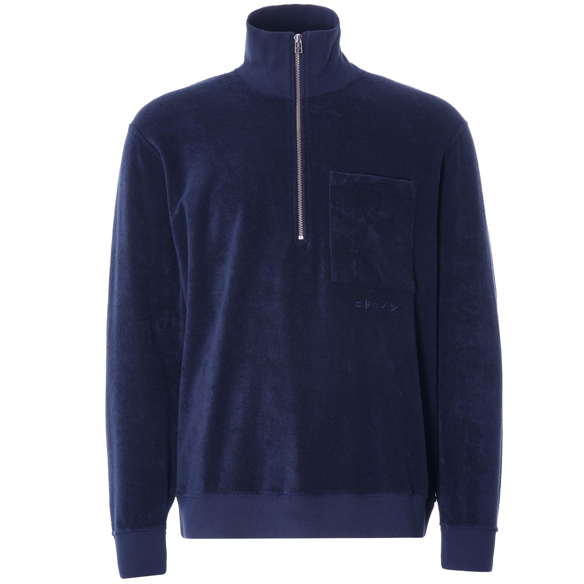 Half Zip Sweatshirt - Navy