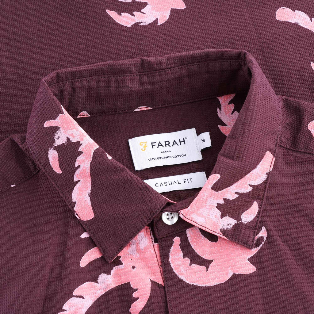 Elena Printed Shirt - Purple