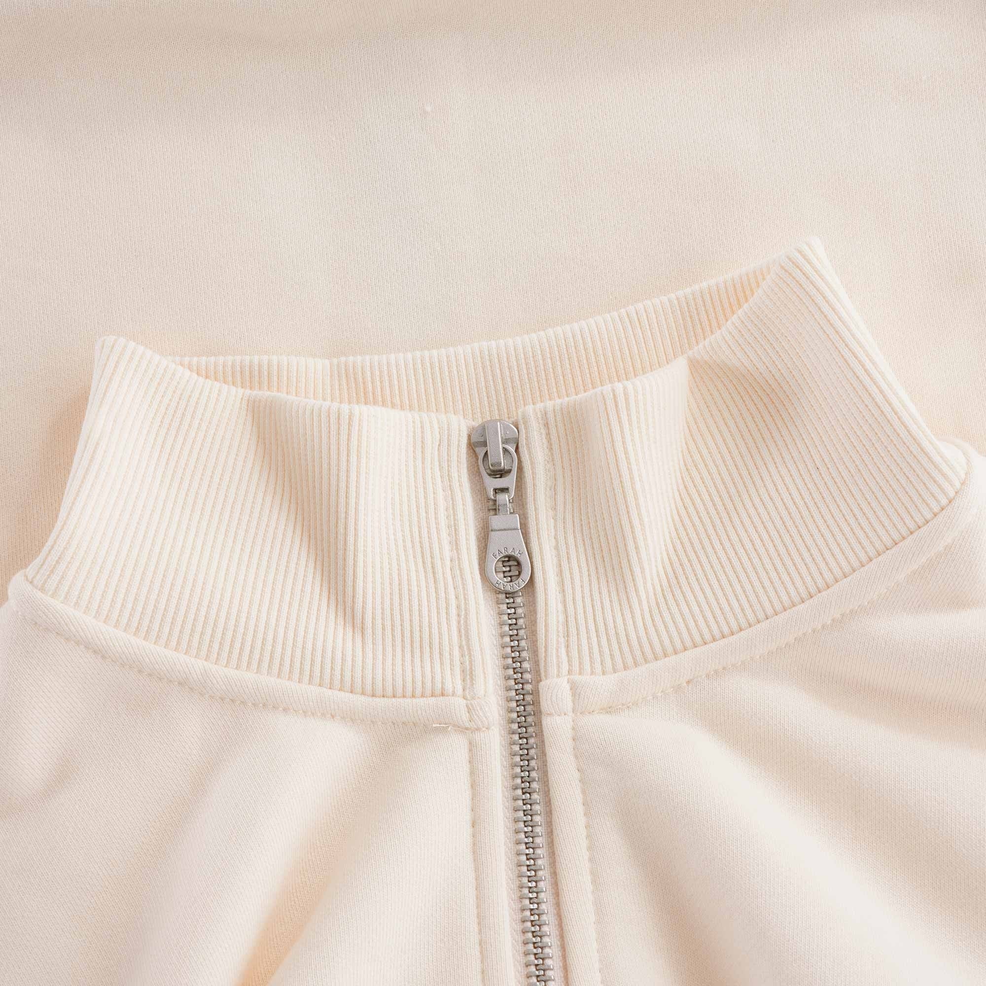 Bowmont Zip Sweatshirt - Cream