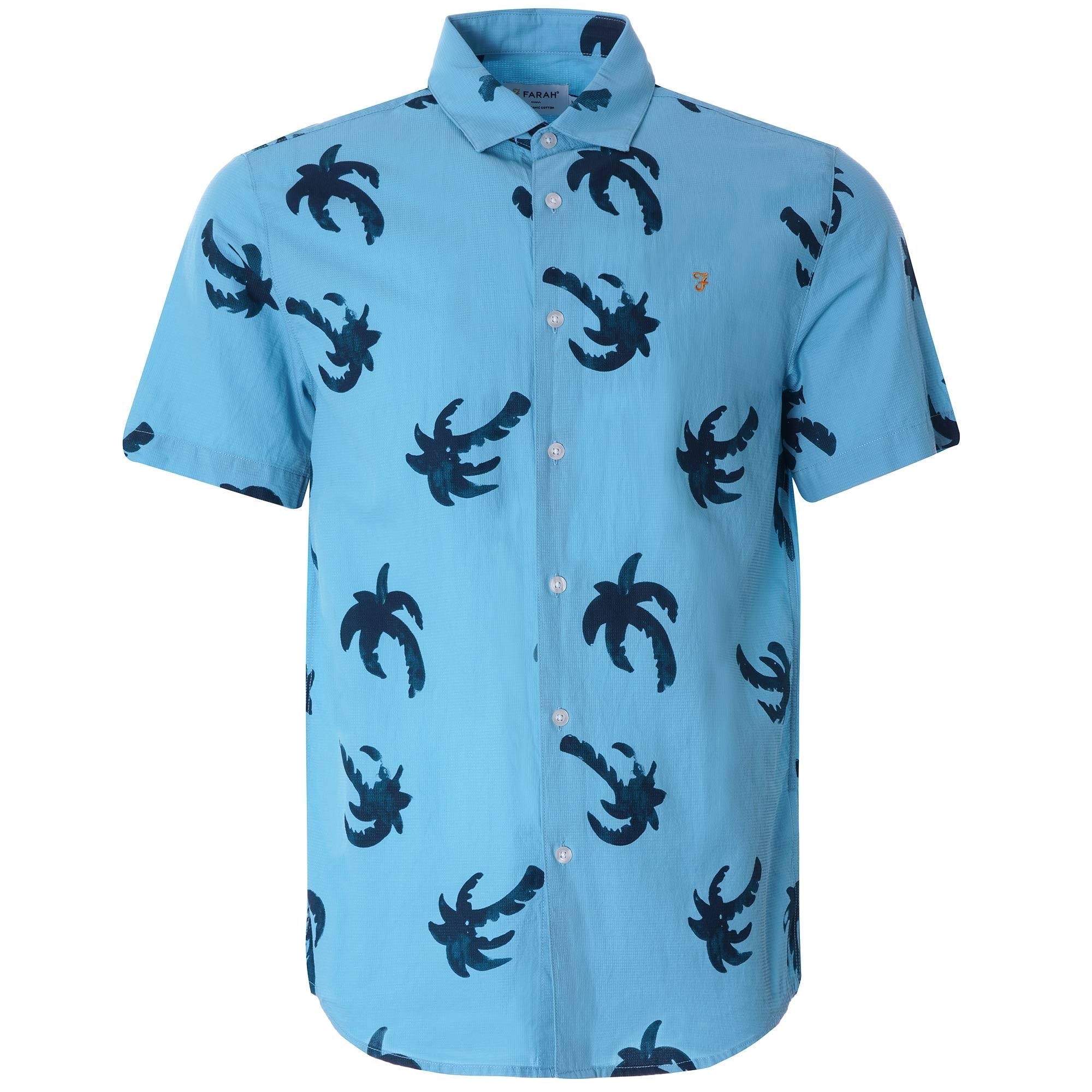 Elena Printed Shirt - Reef Green