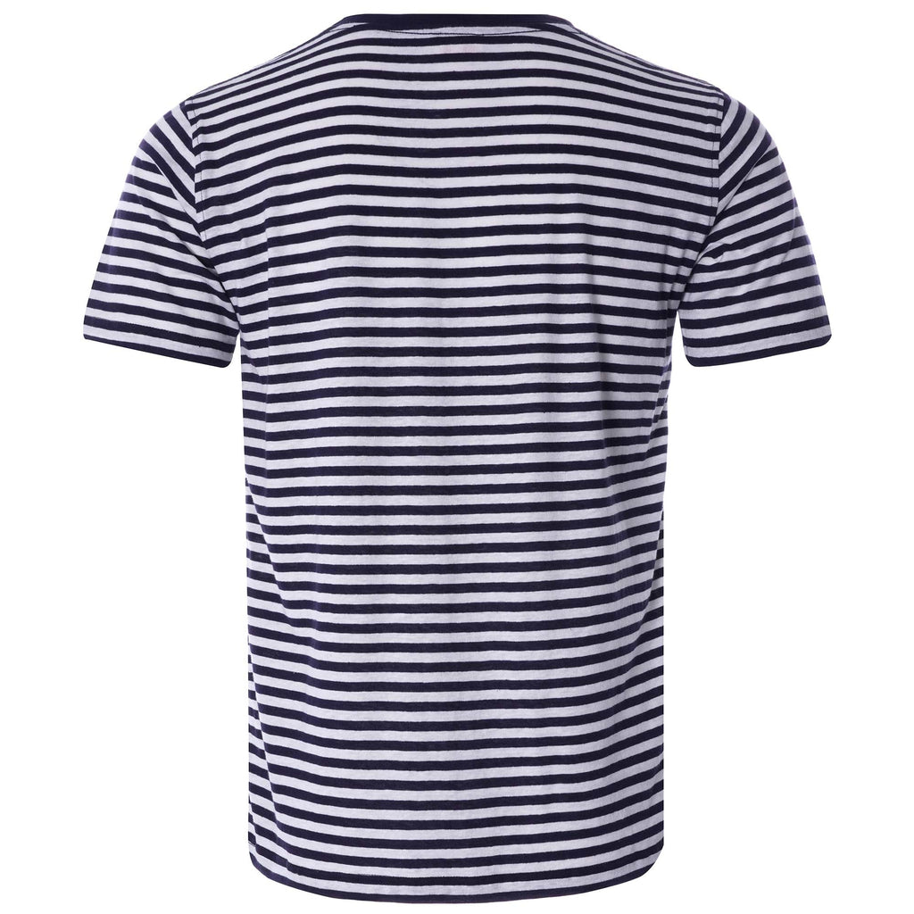 Striped Heritage T-Shirt - Navy/Natural