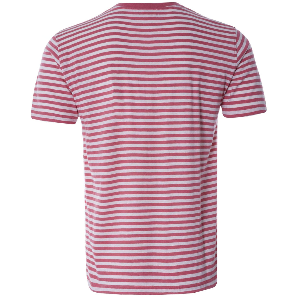 Striped Heritage T-Shirt - Pink/Natural