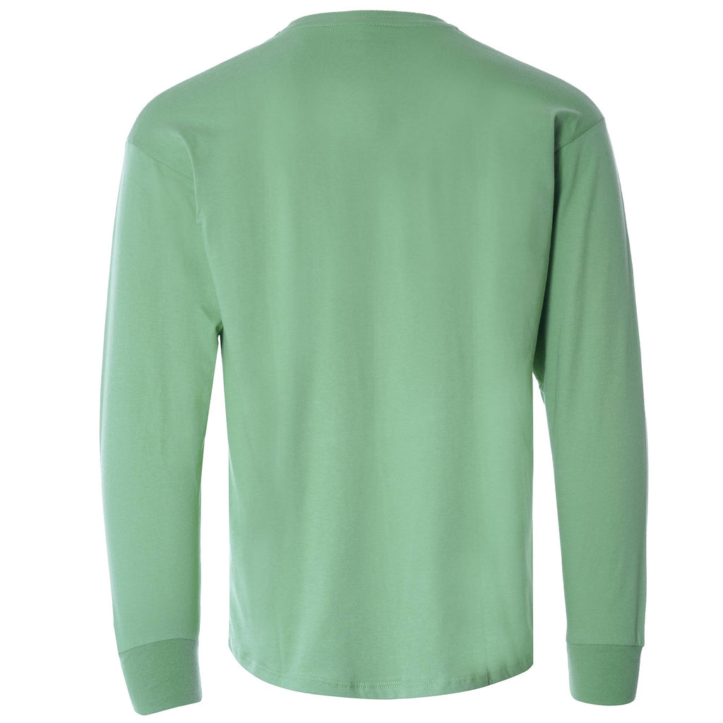 Womens L/S Pocket T-Shirt - Mineral Green