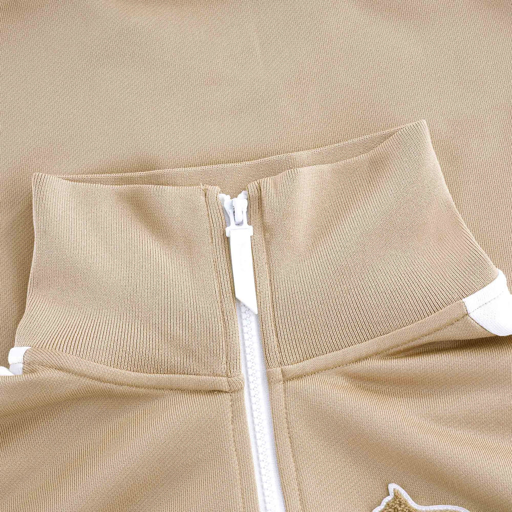 T7 Track Top - Pale Khaki