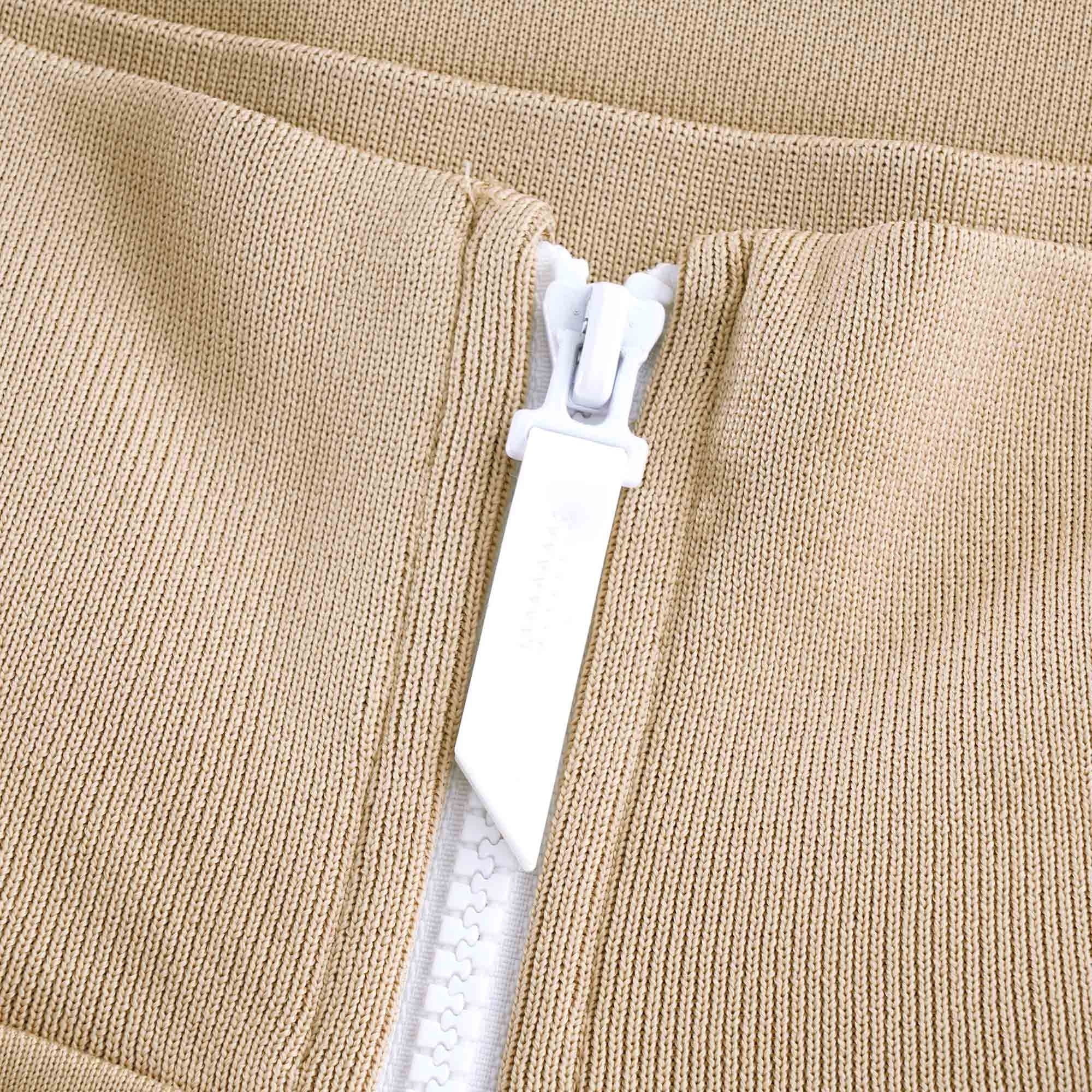 T7 Track Top - Pale Khaki