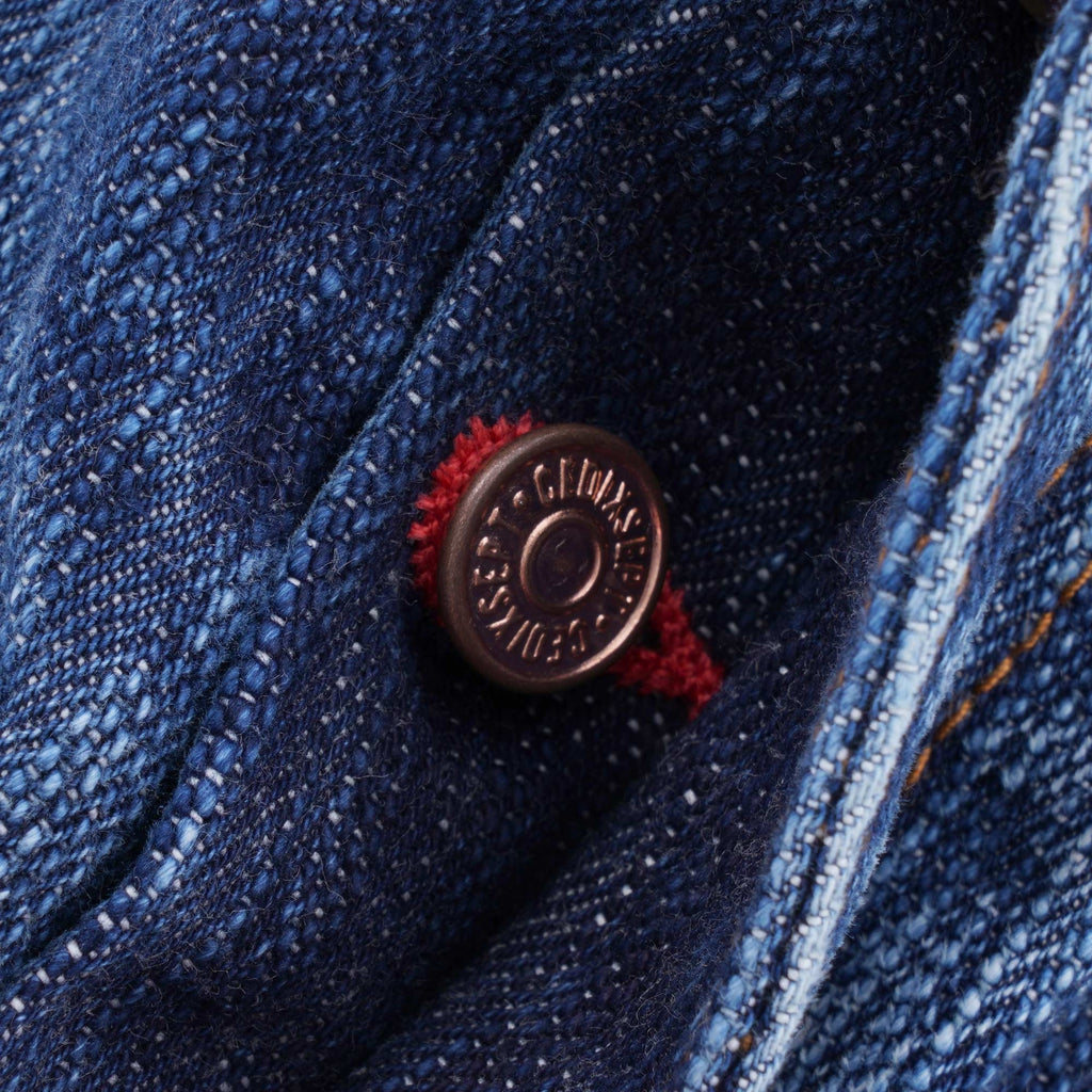 Kuroki C-Original Fit Japanese Selvedge Denim Jeans - Stone Wash