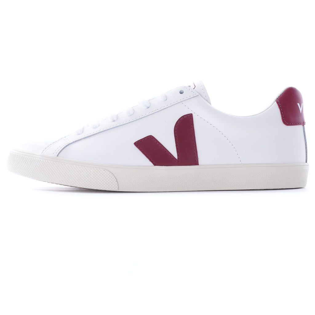 Womens Esplar Leather - White/Marsala