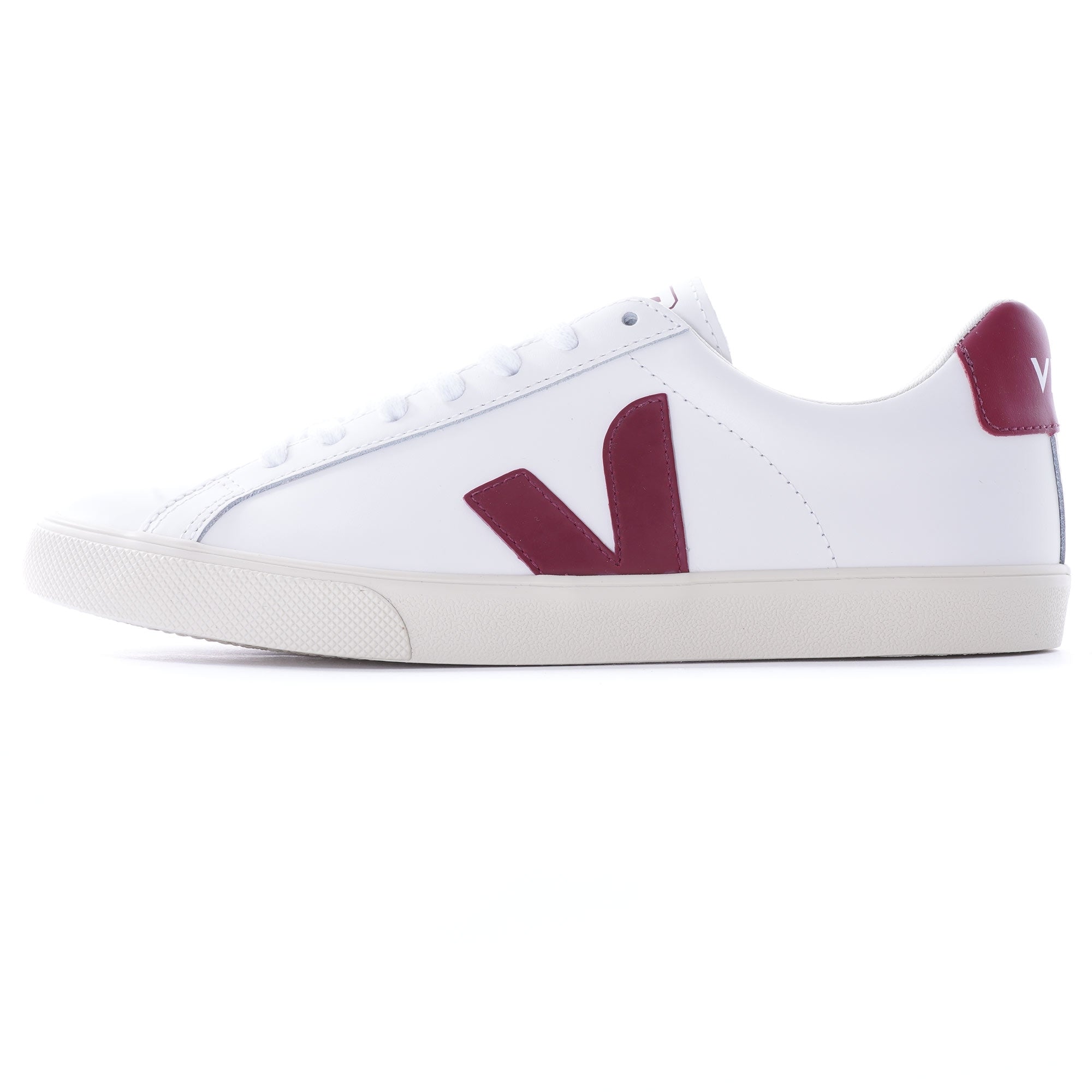 Womens Esplar Leather - White/Marsala
