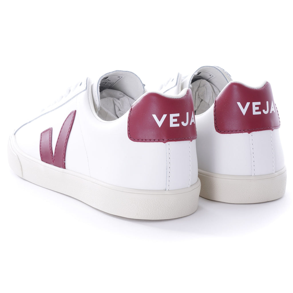 Womens Esplar Leather - White/Marsala