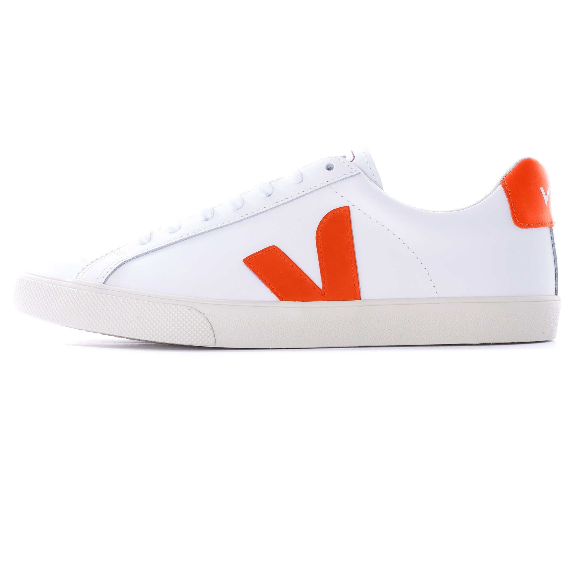 Womens Esplar Leather - White/Orange