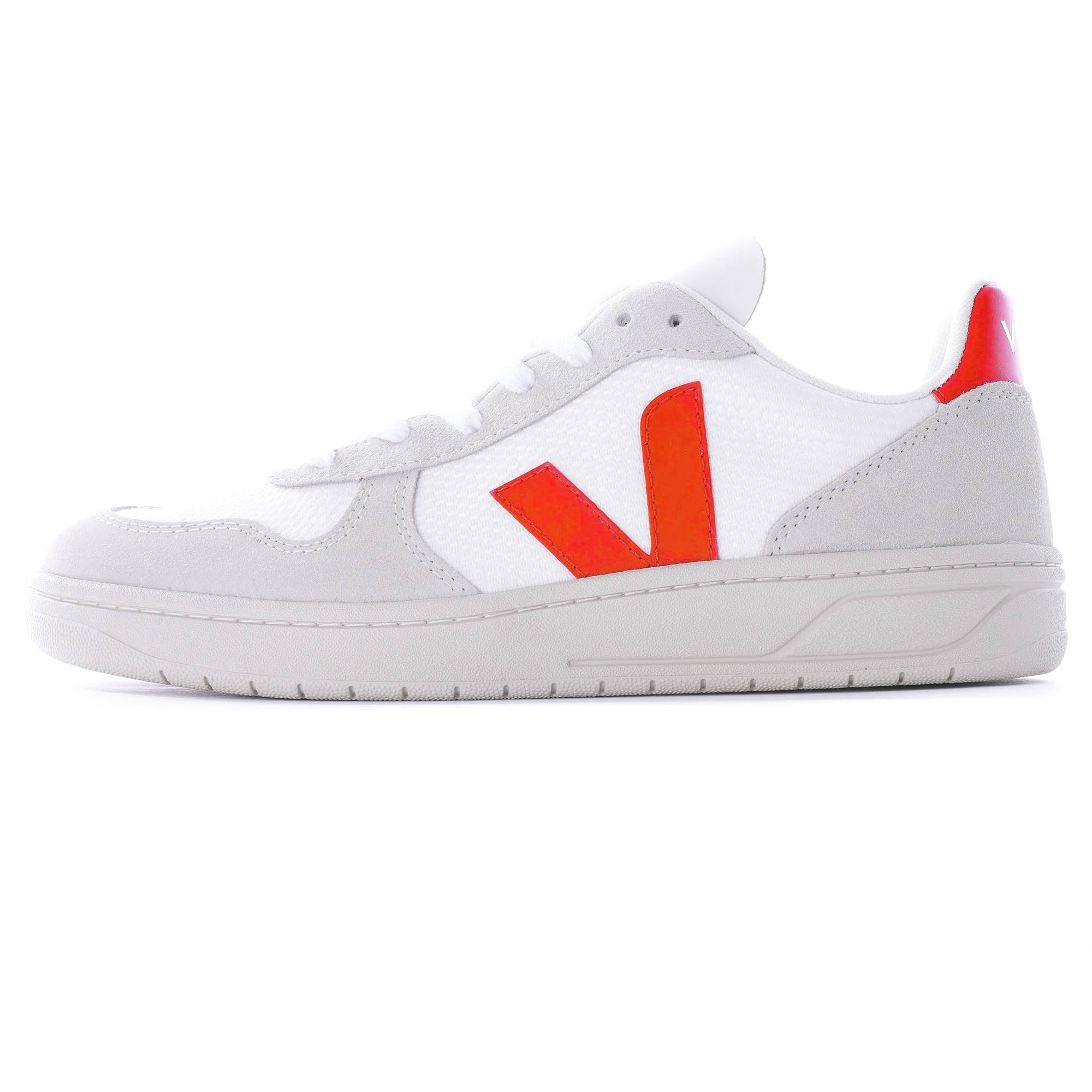 V-10 B-Mesh - White/Natural/Orange-Fluo