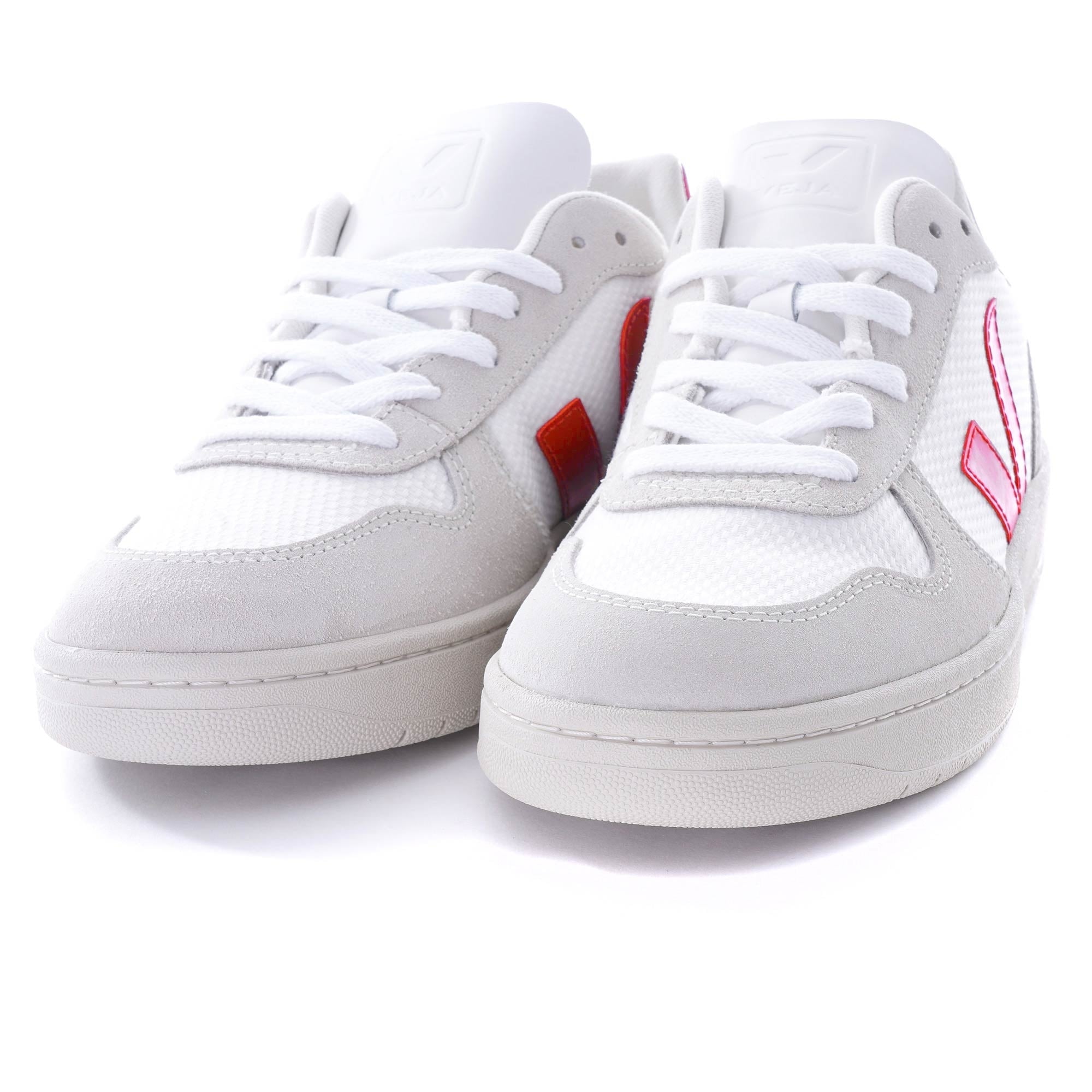 V-10 B-Mesh - White/Natural/Orange-Fluo