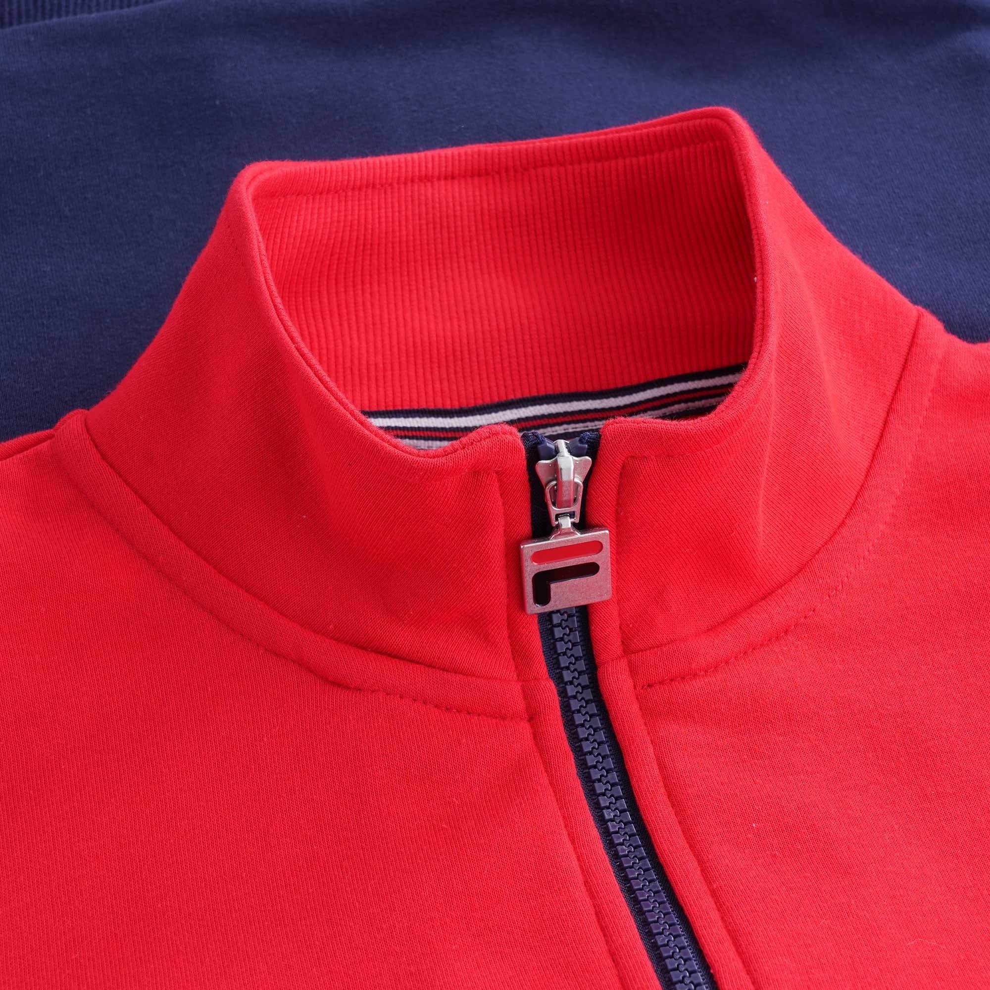 Flint Track Jacket - Peacoat /Chinese Red