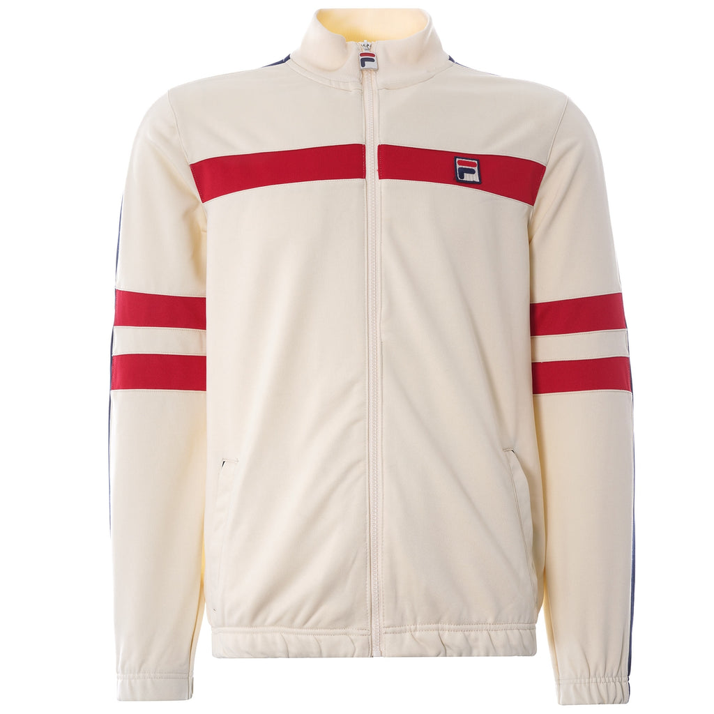 Peridot Track Jacket - Seed Pearl/Cred