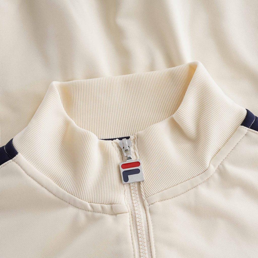 Peridot Track Jacket - Seed Pearl/Cred