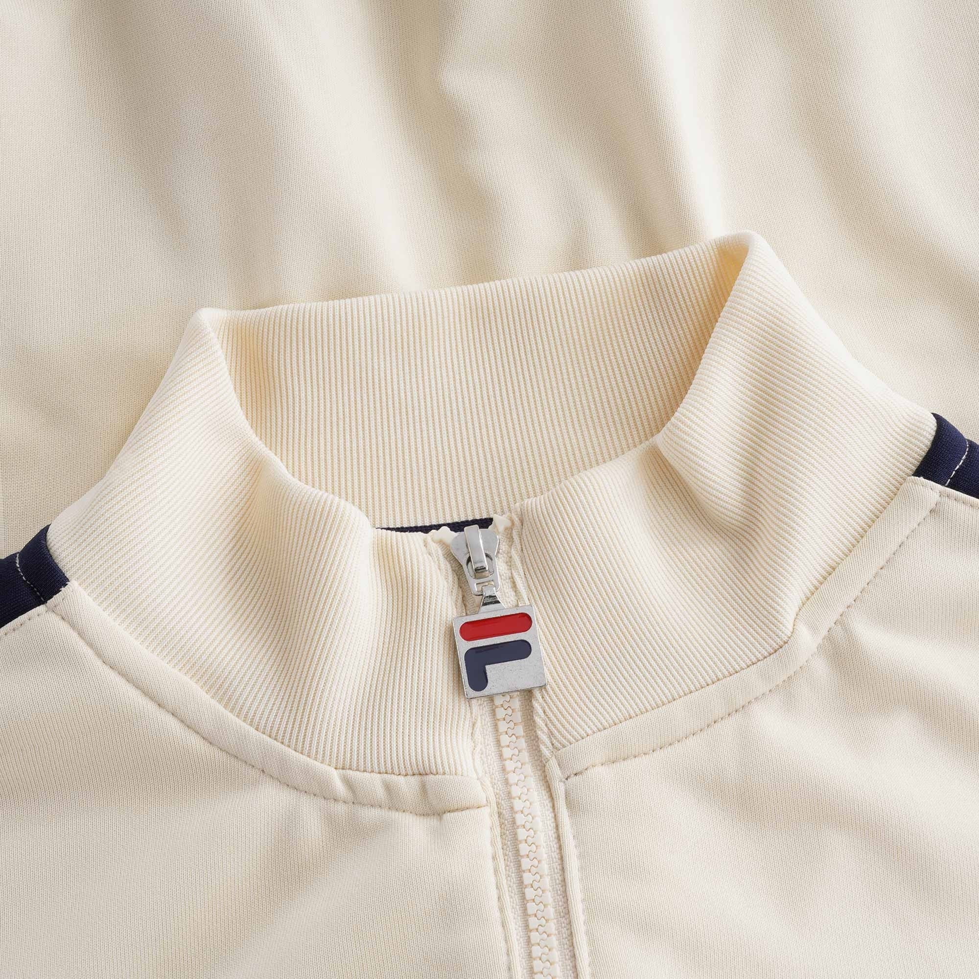 Peridot Track Jacket - Seed Pearl/Cred