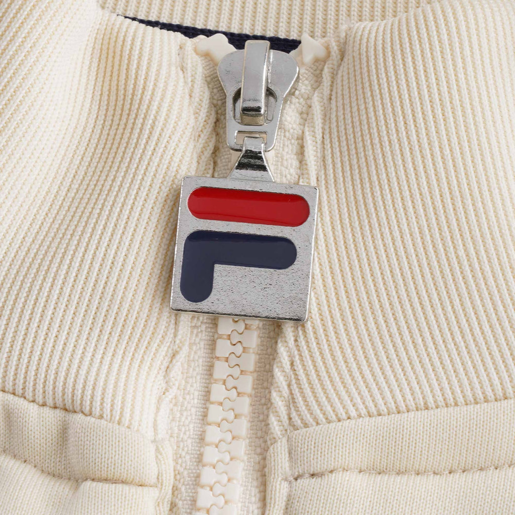 Peridot Track Jacket - Seed Pearl/Cred