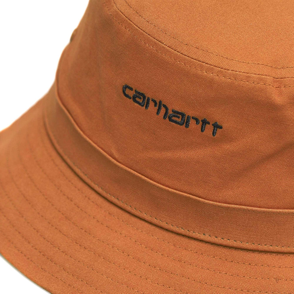 Script Bucket Hat - Rum/Black