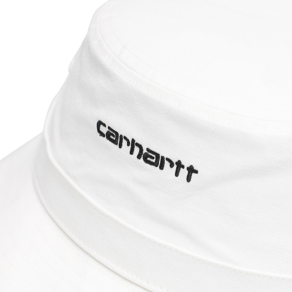 Script Bucket Hat - White/Black