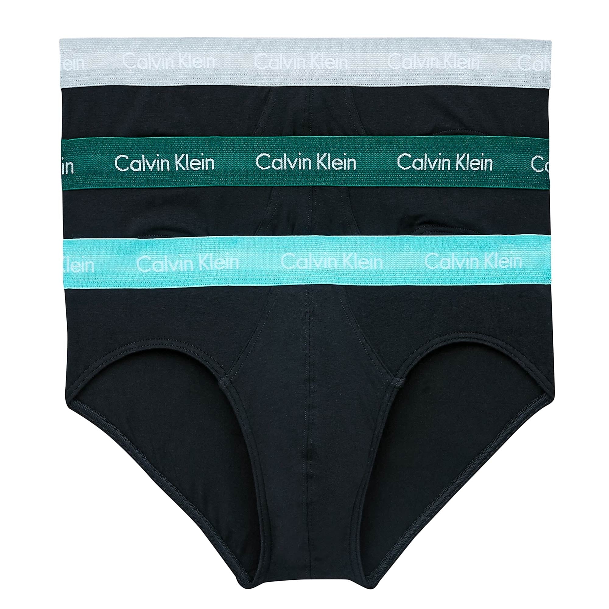 3 Pack Stretch Cotton Hip Brief - Multi