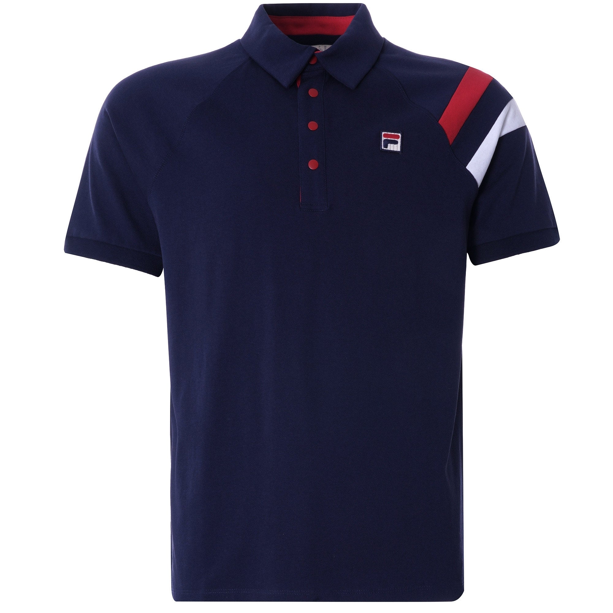 Gabriel Raglan Sleeve Polo Shirt - Peacoat