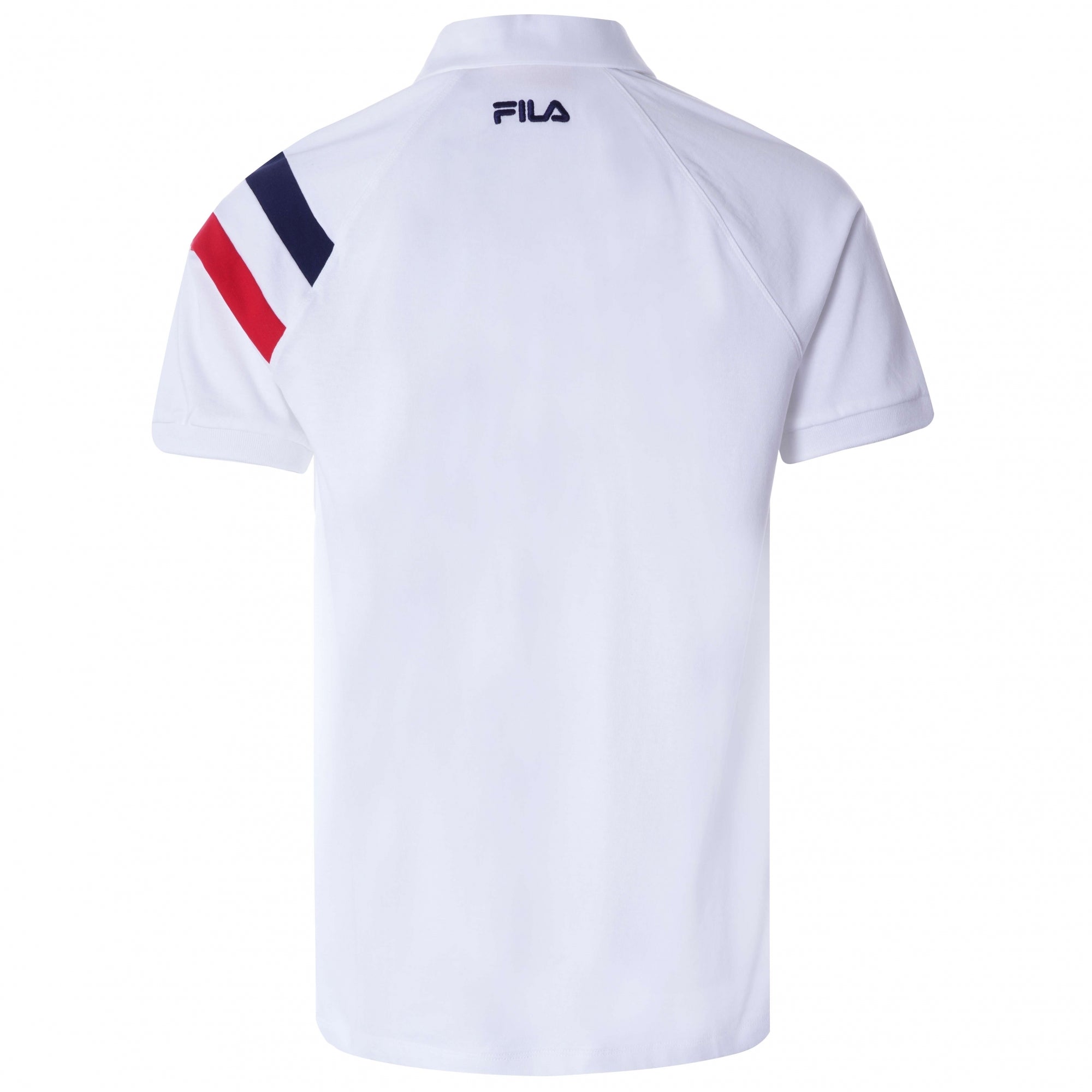 Gabriel Raglan Sleeve Polo Shirt - White