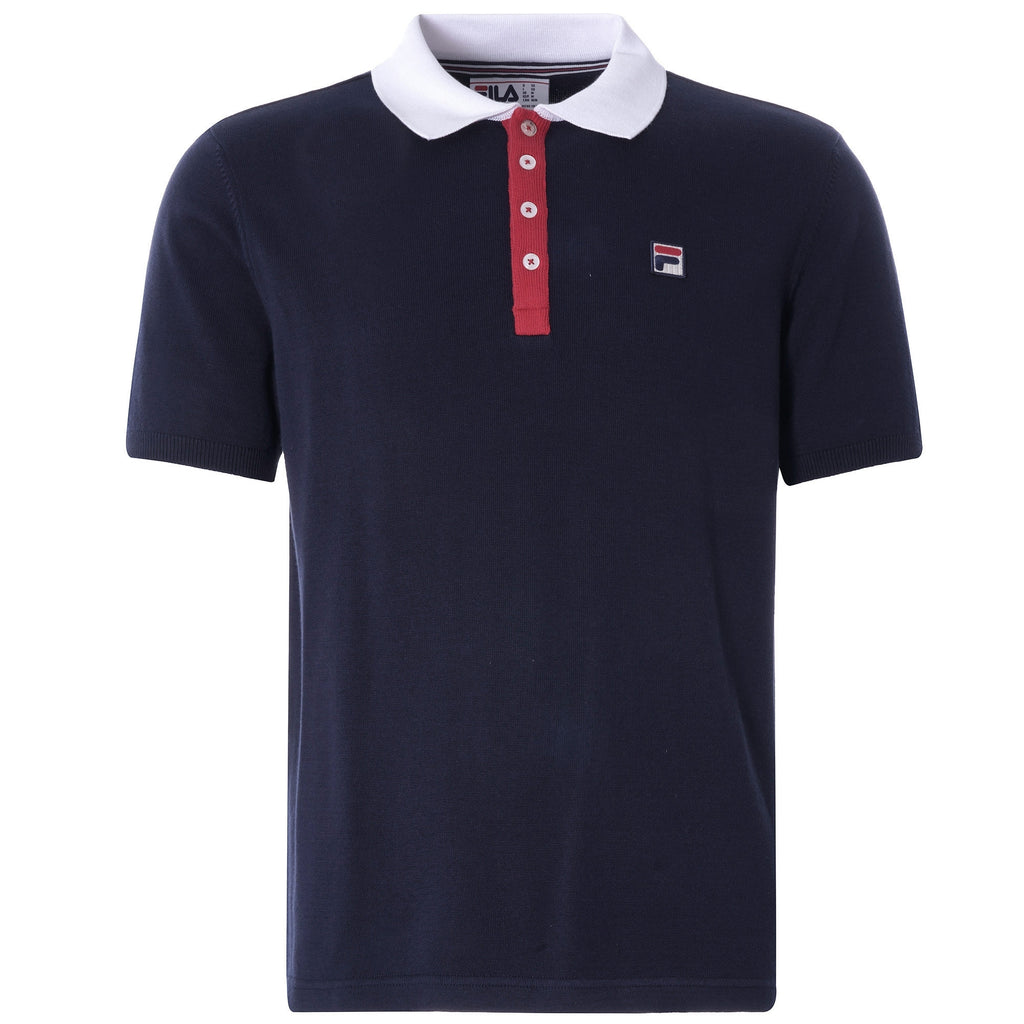 Santiago Knit Polo - Peacoat